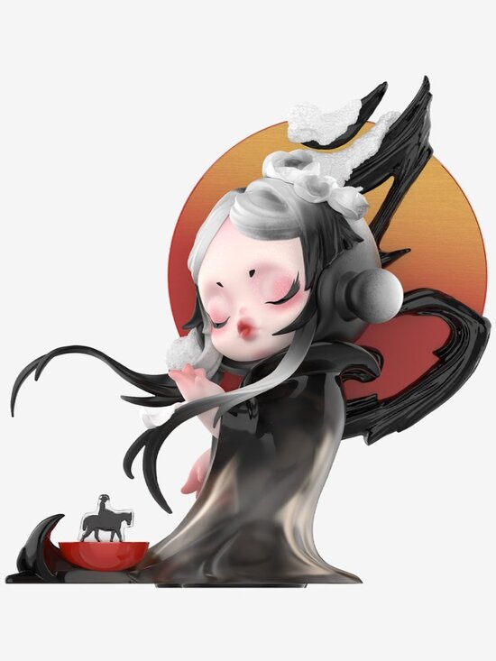 POP MART Accessories - POP MART Golden Gallup Series Figures - Skullpanda